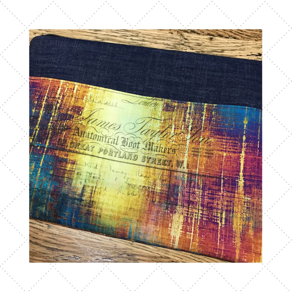 13" Laptop case - Eclectic Elements 'Abandoned' by Tim Holtz