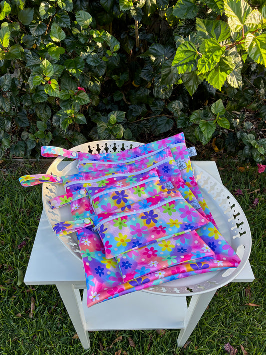 Water-resistant wet bags - Bittersweet Spring (Wonderland Design Co)