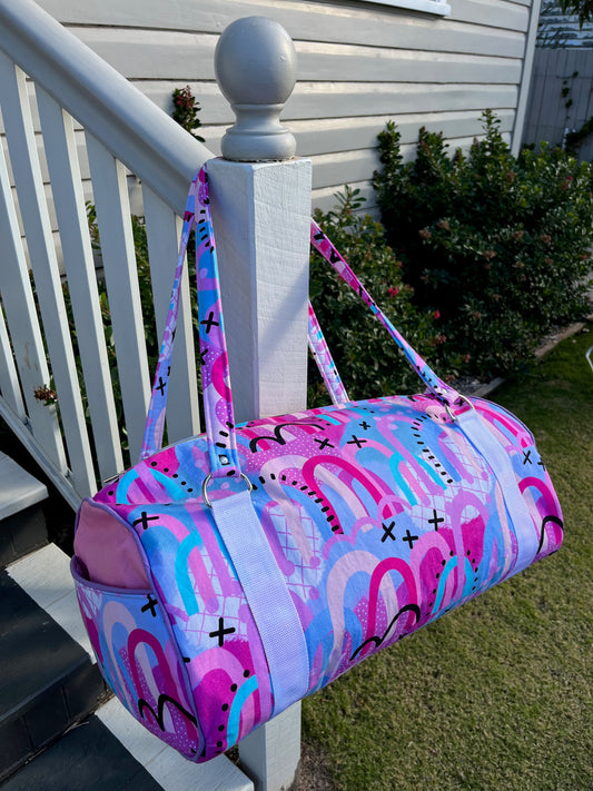 Duffle Bag - Pink Wonderland (Wonderland Design Co)