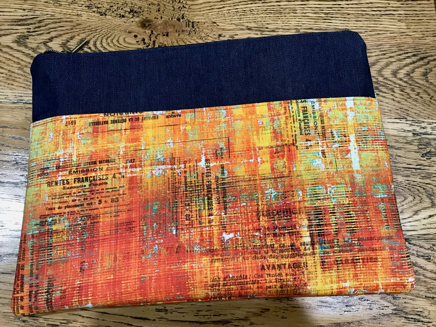 13" Laptop case - Eclectic Elements 'Abandoned' by Tim Holtz