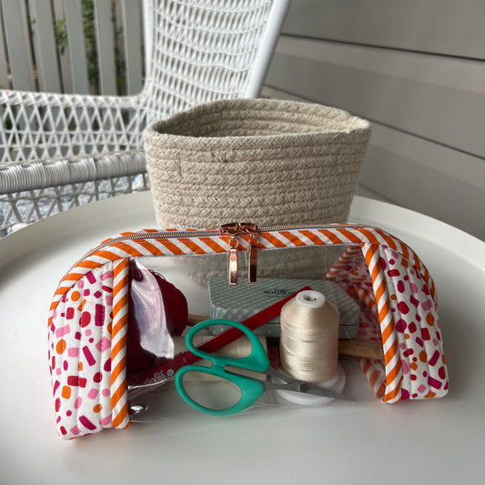 Clearly Trixie pouch - Creativity Glows - Cloud Bubblegum (Moda)