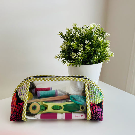 Clearly Trixie pouch - Halcyon