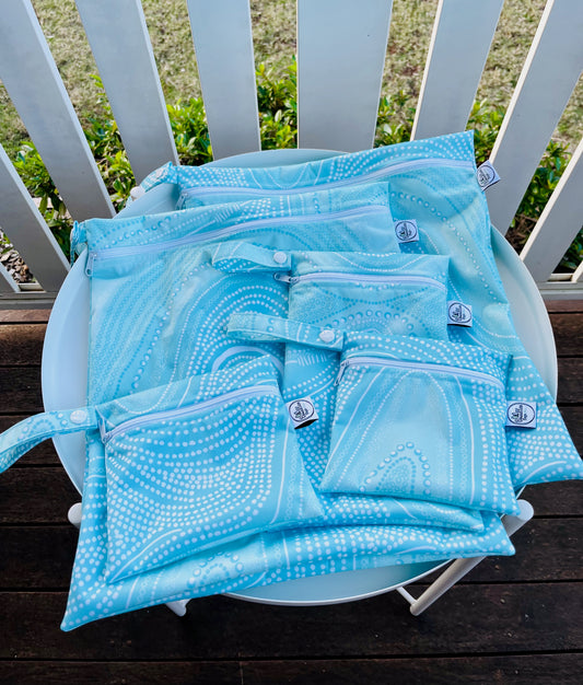 Water-resistant wet bags - Calming Waters (Once A Dreamer)