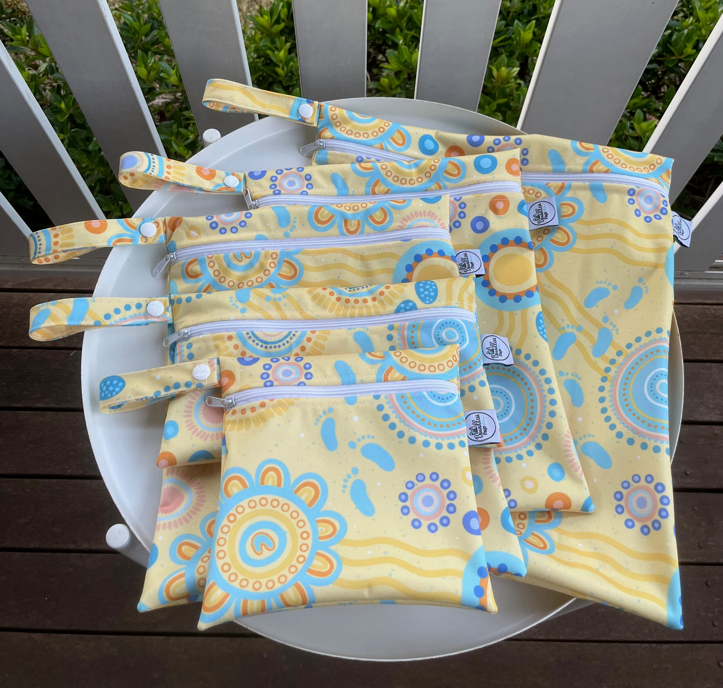 Water-resistant wet bags - Childhood (Huckleberry Digital)