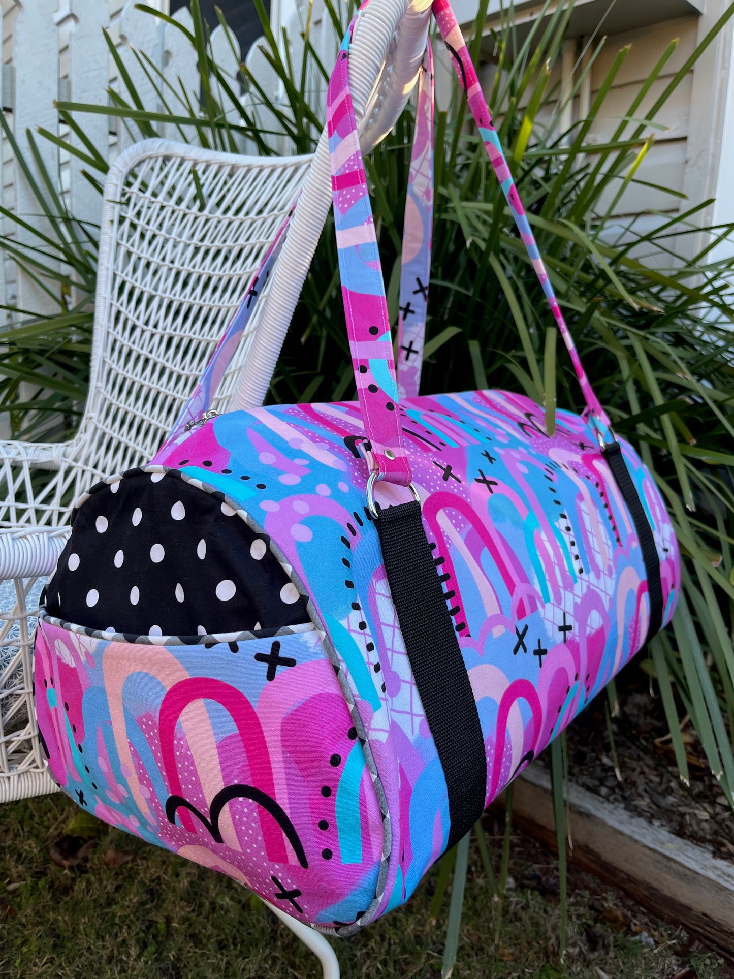 Duffle Bag - Pink Wonderland (Wonderland Design Co)