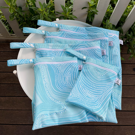 PRE-ORDER Water-resistant wet bags - Calming Waters (Once A Dreamer)