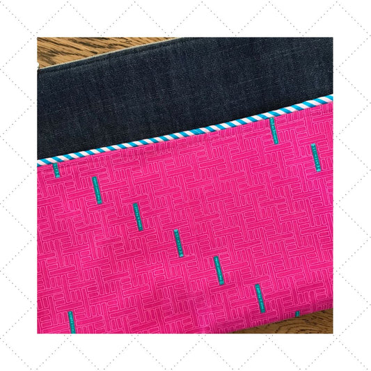 13" Laptop case - Hot Pink