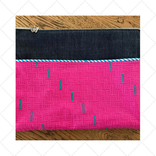 13" Laptop case - Hot Pink
