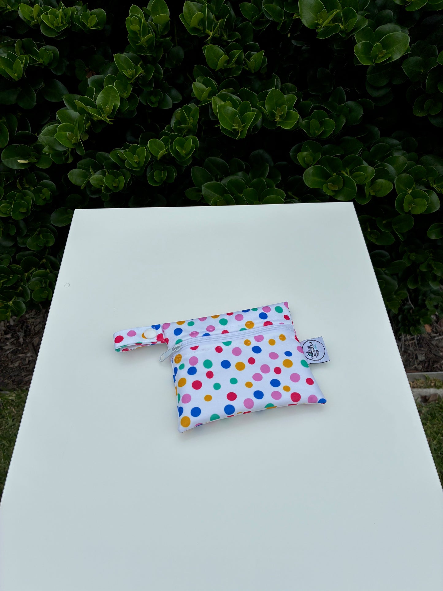Water-resistant wet bags - Holiday Sprinkles (Little Black Kat Creative)