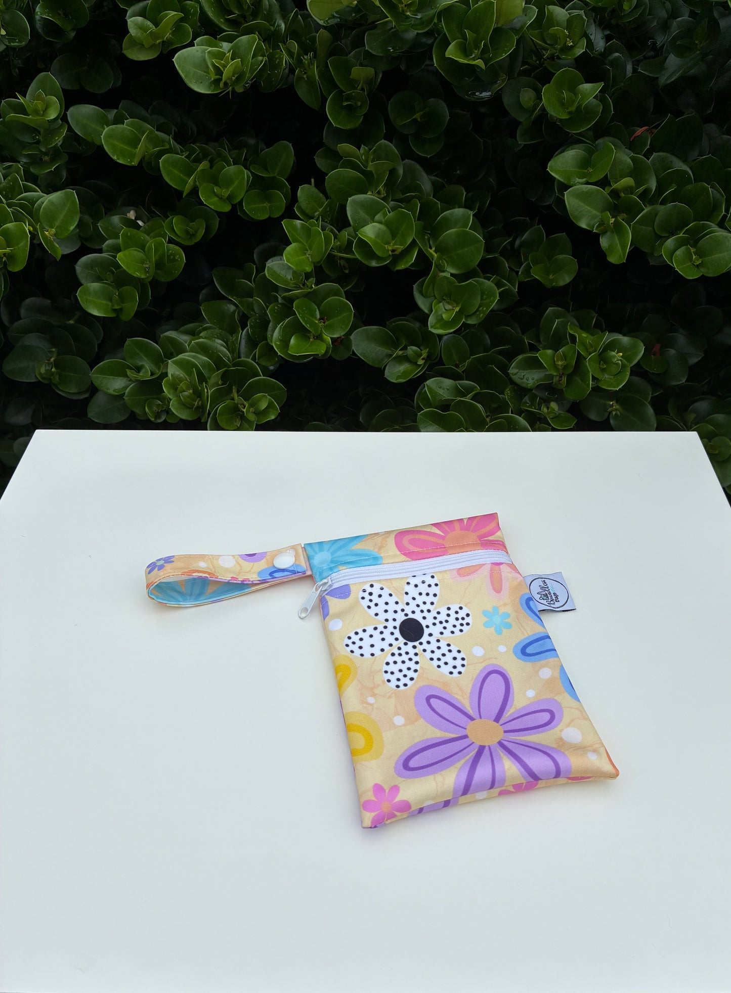 PRE-ORDER Water-resistant wet bags (Blushing Blooms - Wonderland Design Co)