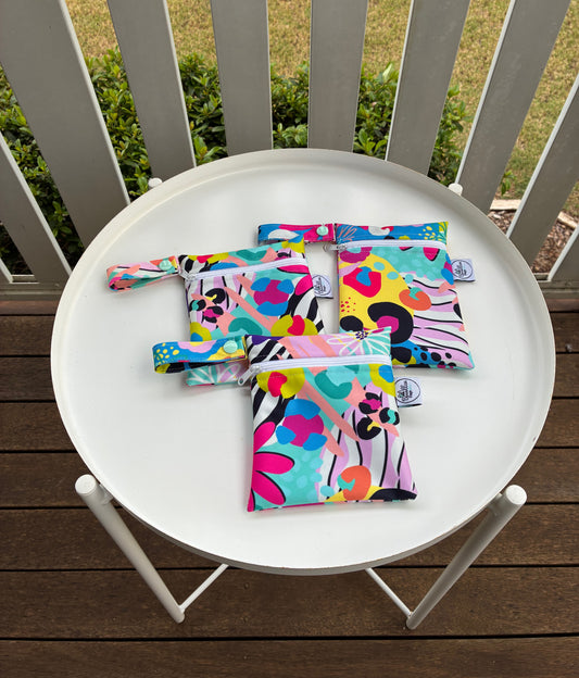 Water-resistant wet bags - Barbarella (Ladybird and Roar)