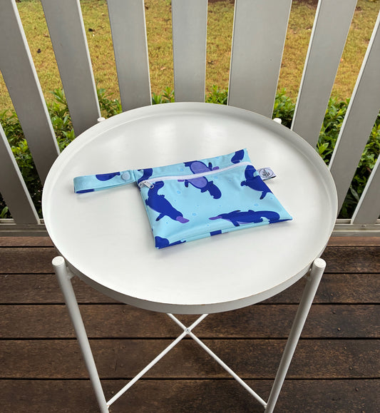 Water-resistant wet bags - Playful Platypus (Creative Monsoon)