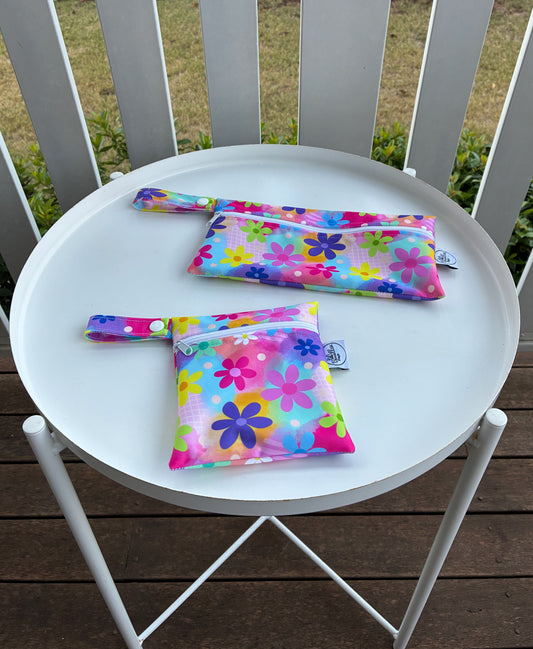 Water-resistant wet bags - Bittersweet Spring (Wonderland Design Co)