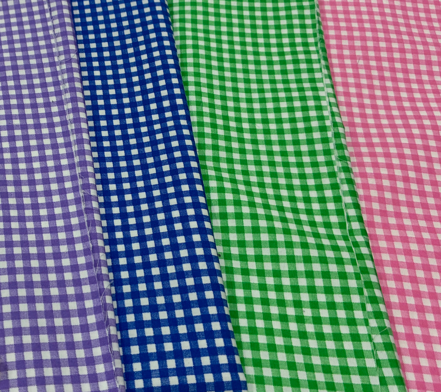 Personalised Bath Towels using Liberty of London or Gingham Fabric for Appliqué
