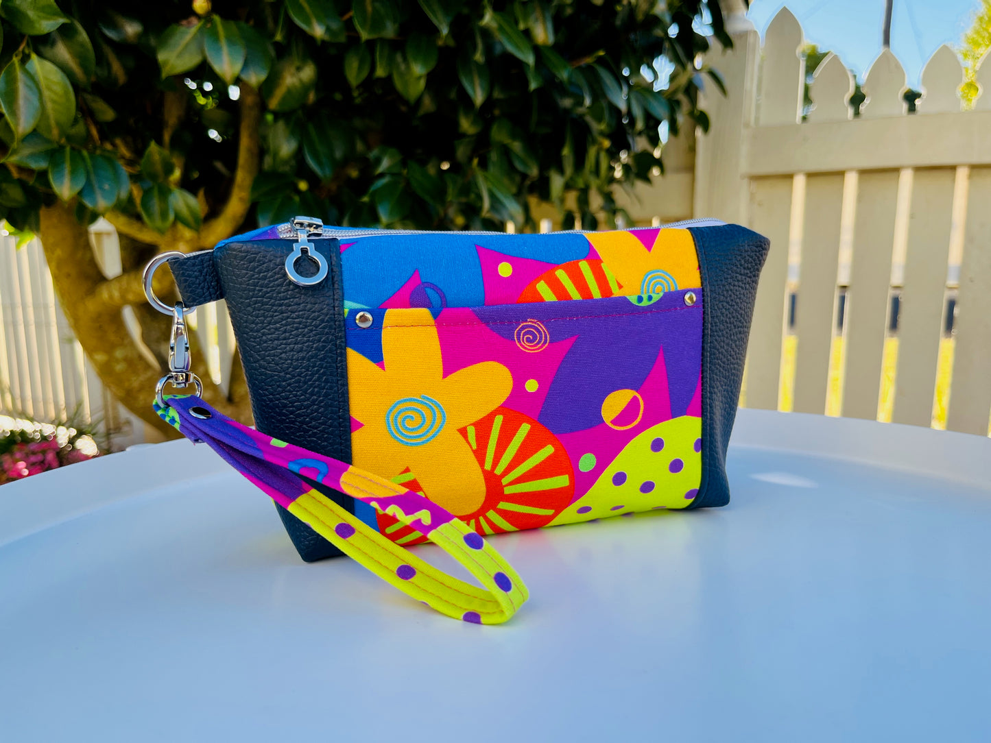 Norfolk Pouch - Fluoro Madness (Karen Hempel Designs)