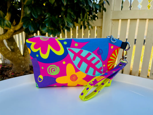 Norfolk Pouch - Fluoro Madness (Karen Hempel Designs)