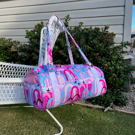 Duffle Bag - Pink Wonderland (Wonderland Design Co)