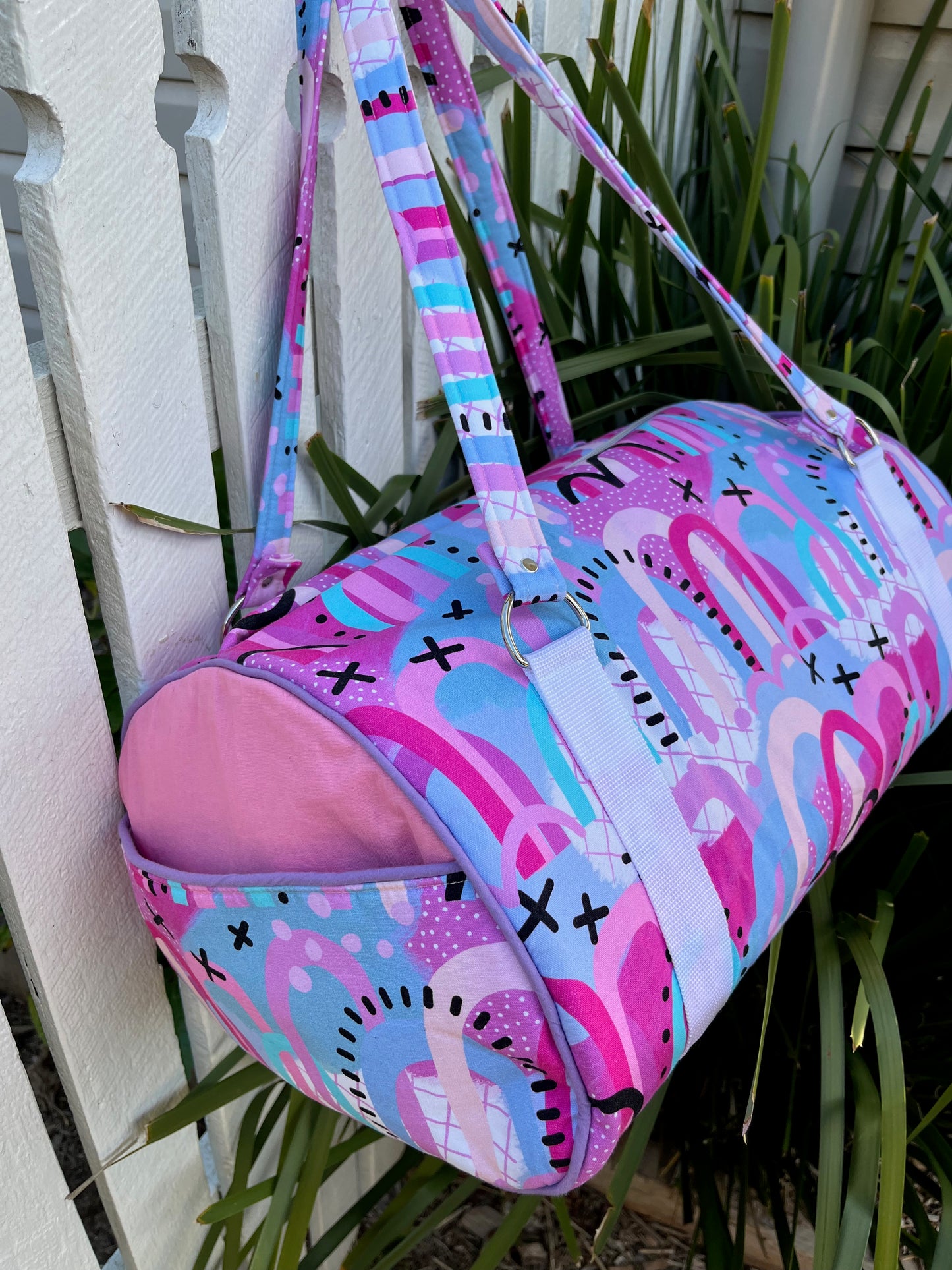 Duffle Bag - Pink Wonderland (Wonderland Design Co)