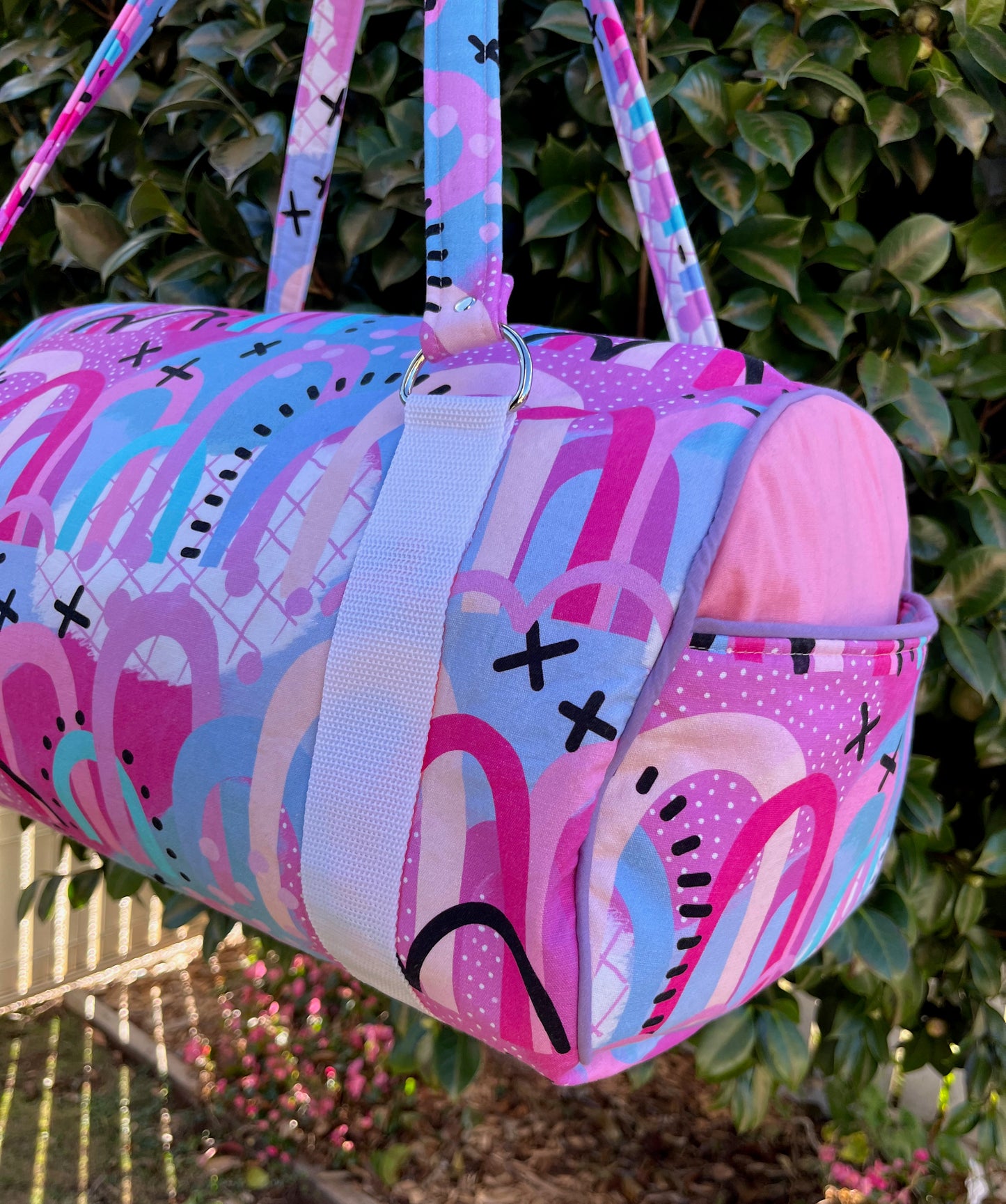 Duffle Bag - Pink Wonderland (Wonderland Design Co)