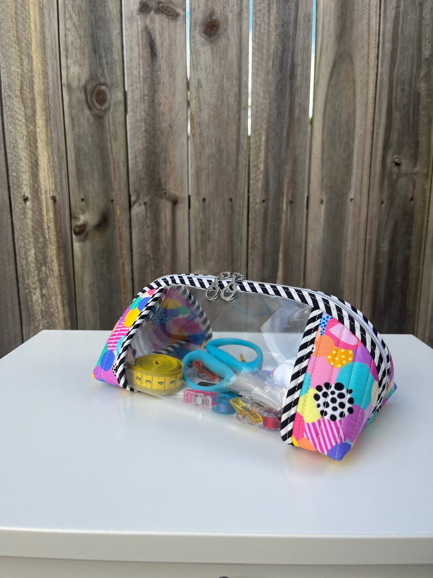 Clearly Trixie pouch - Love Bubble (Wonderland Design Co)