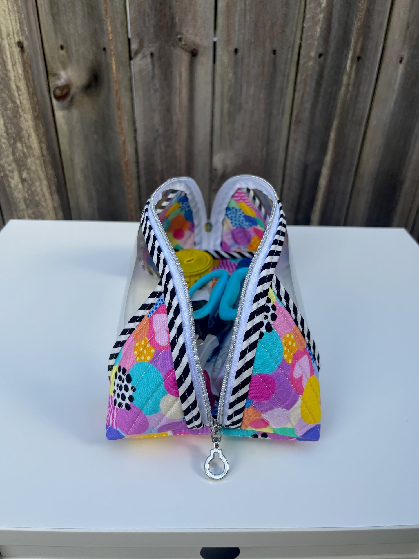 Clearly Trixie pouch - Love Bubble (Wonderland Design Co)