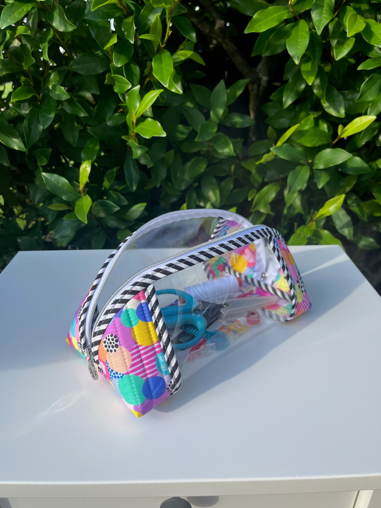 Clearly Trixie pouch - Love Bubble (Wonderland Design Co)