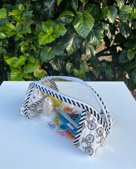 Clearly Trixie pouch - Bicycles
