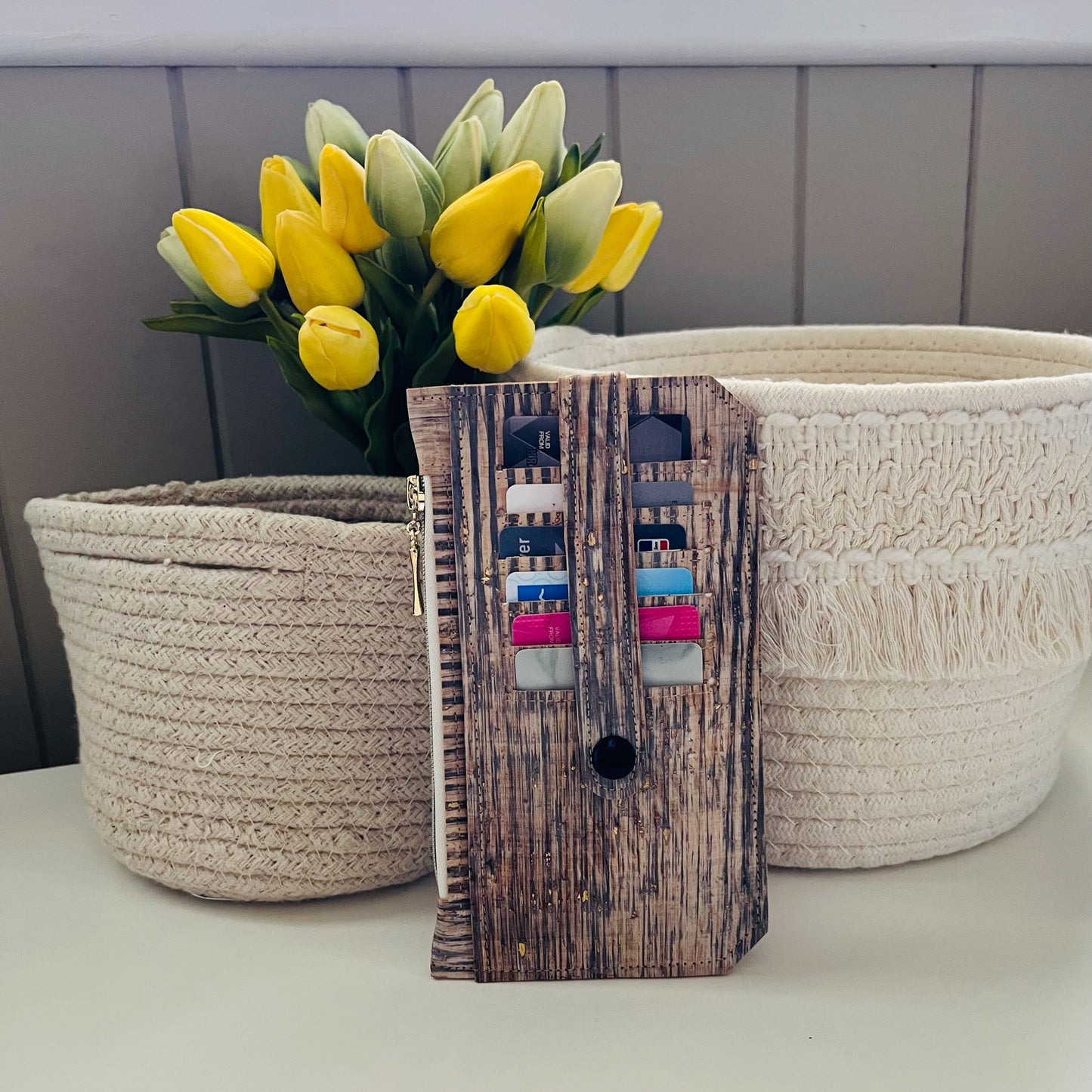 Portuguese cork with flecks