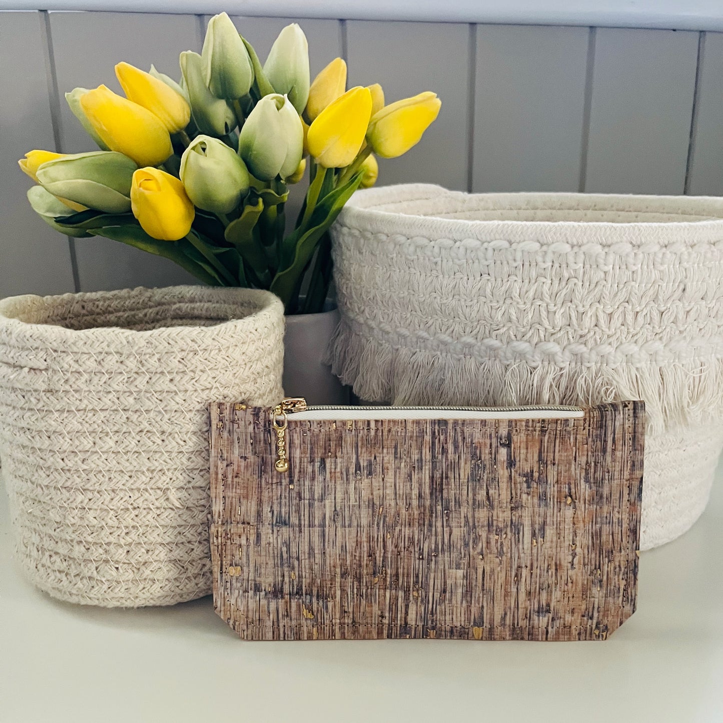 Portuguese cork with flecks