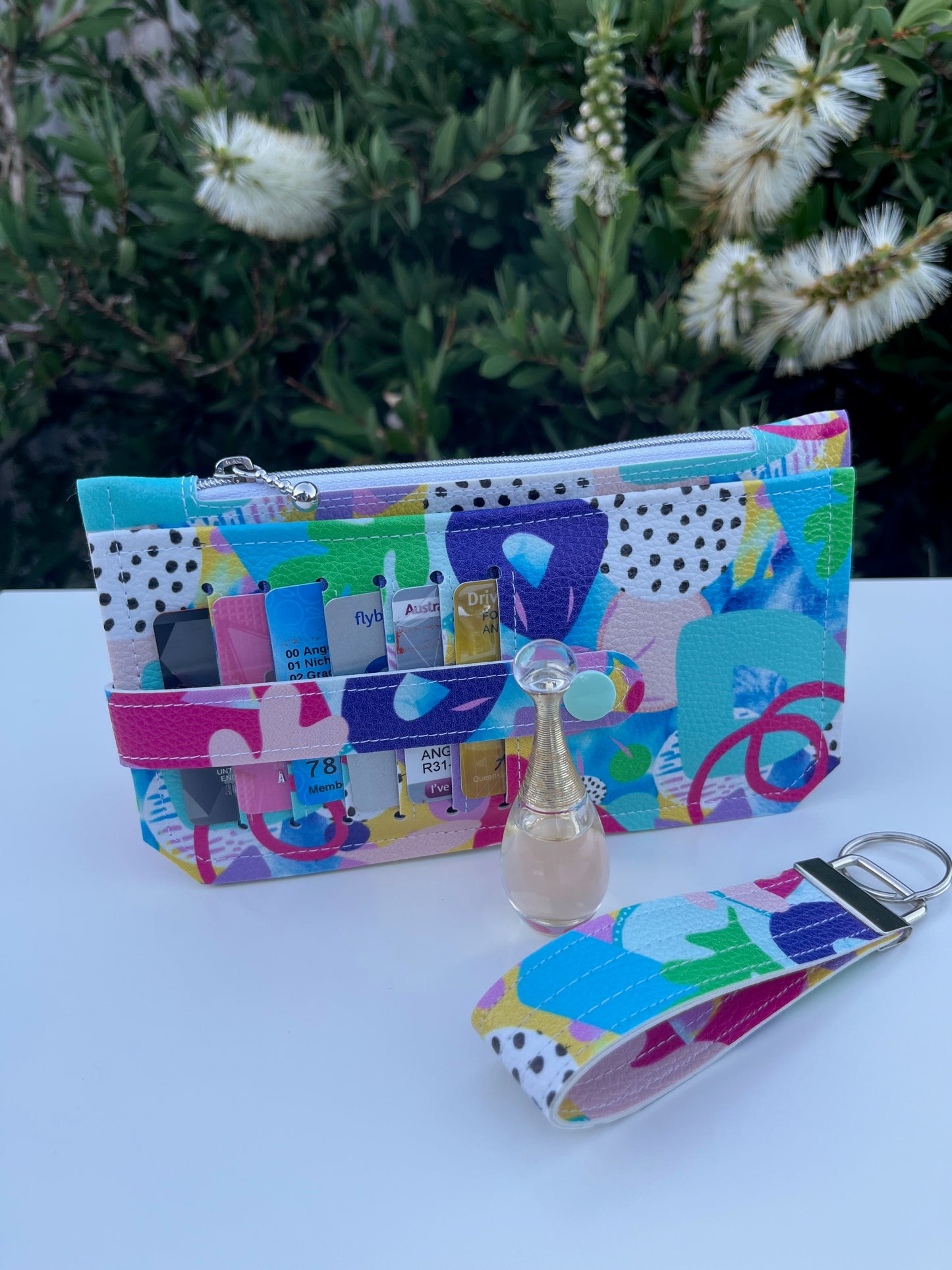 Purse Pal Wallet & Key Fob - C'est La Vie (Wonderland Design Co)