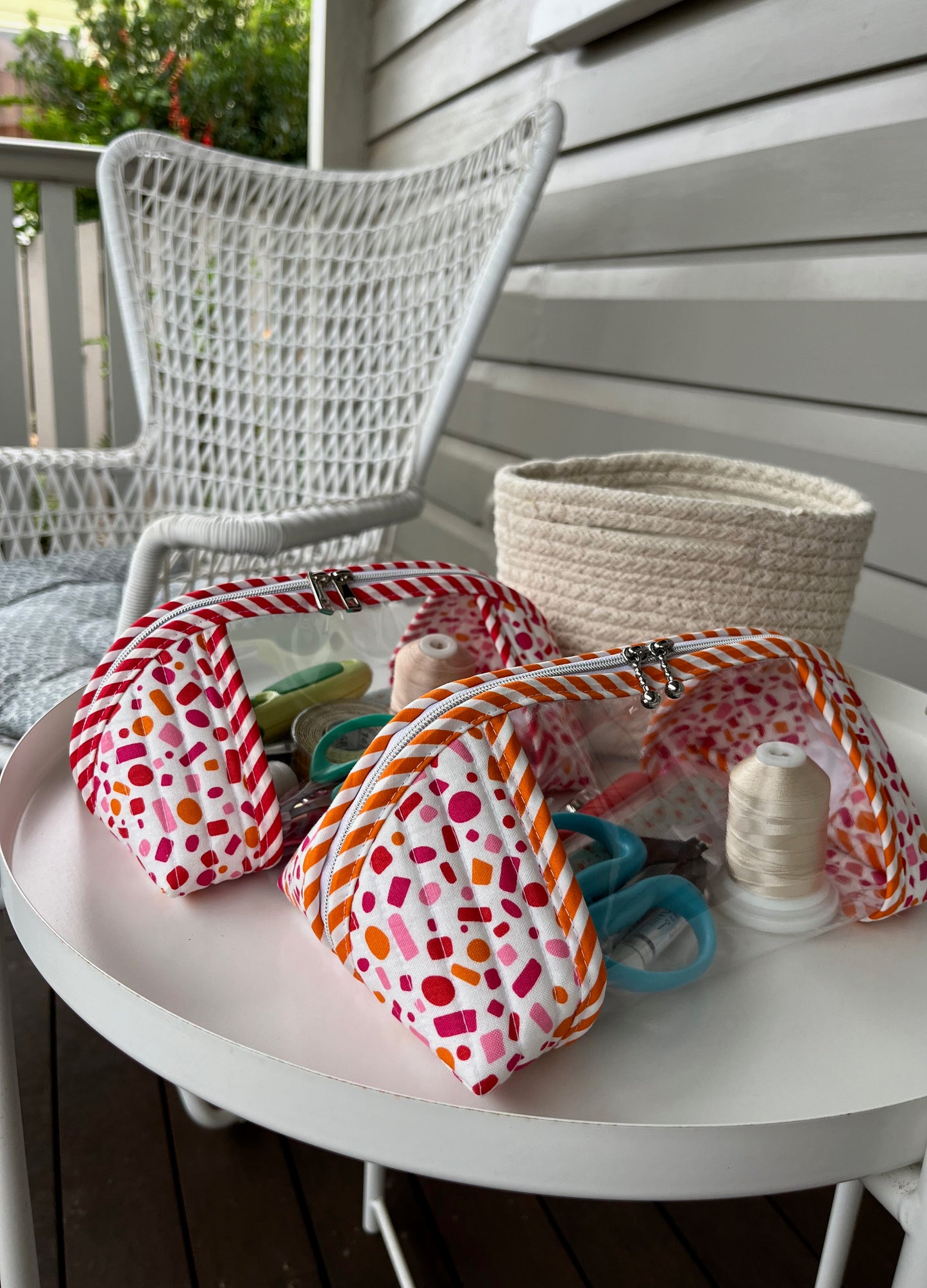 Clearly Trixie pouch - Creativity Glows - Cloud Bubblegum (Moda)