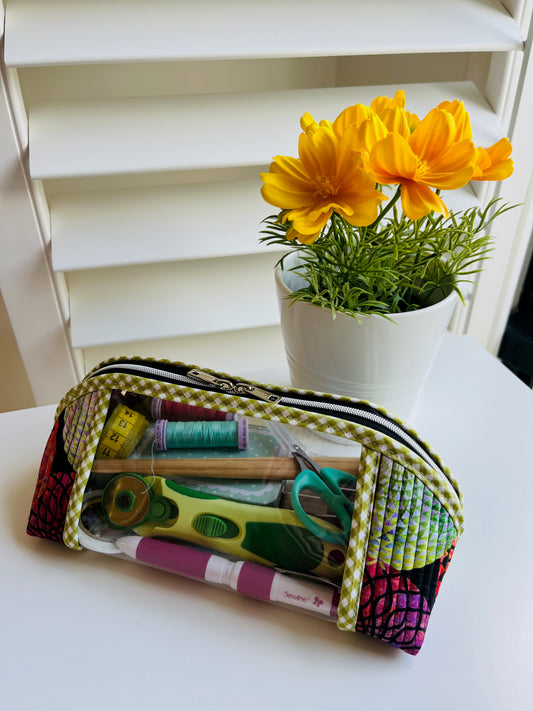 Clearly Trixie pouch - Halcyon