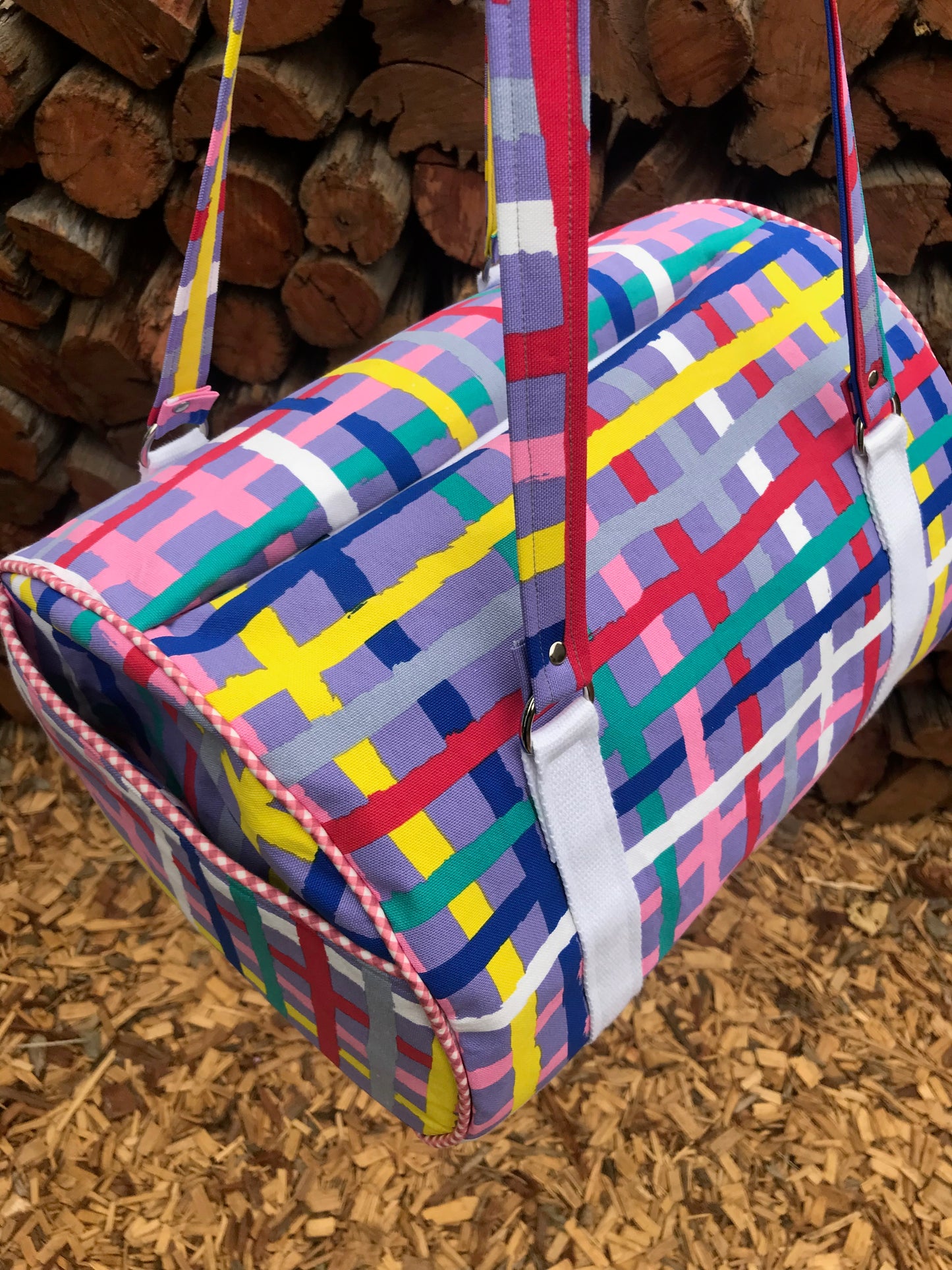Duffle Bag - Cheery Checks