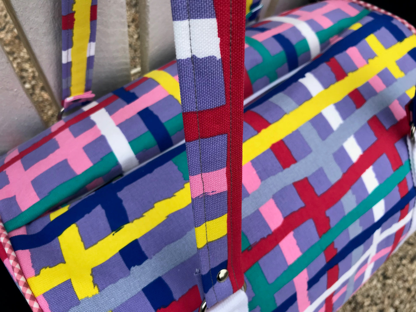 Duffle Bag - Cheery Checks