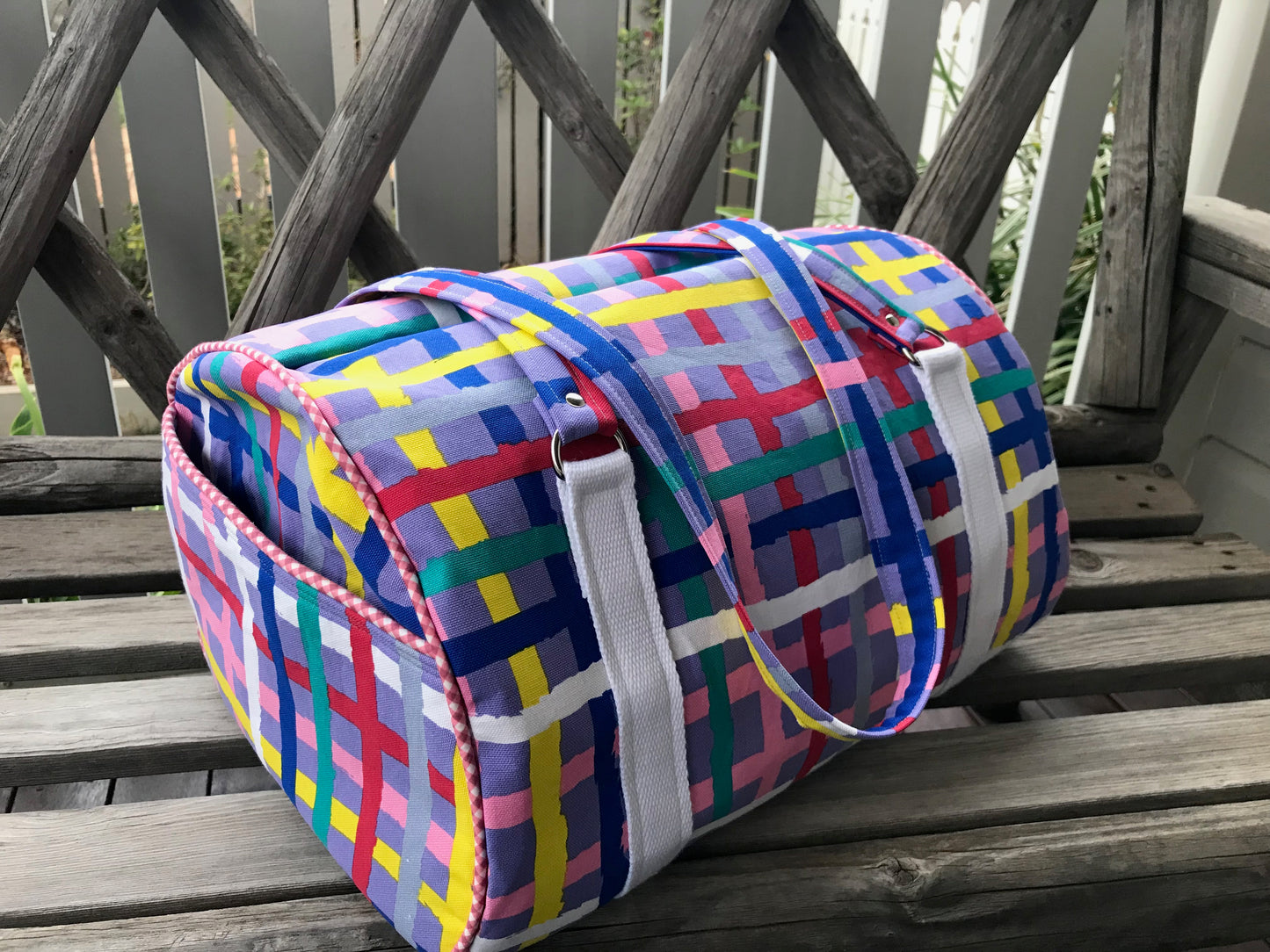 Duffle Bag - Cheery Checks