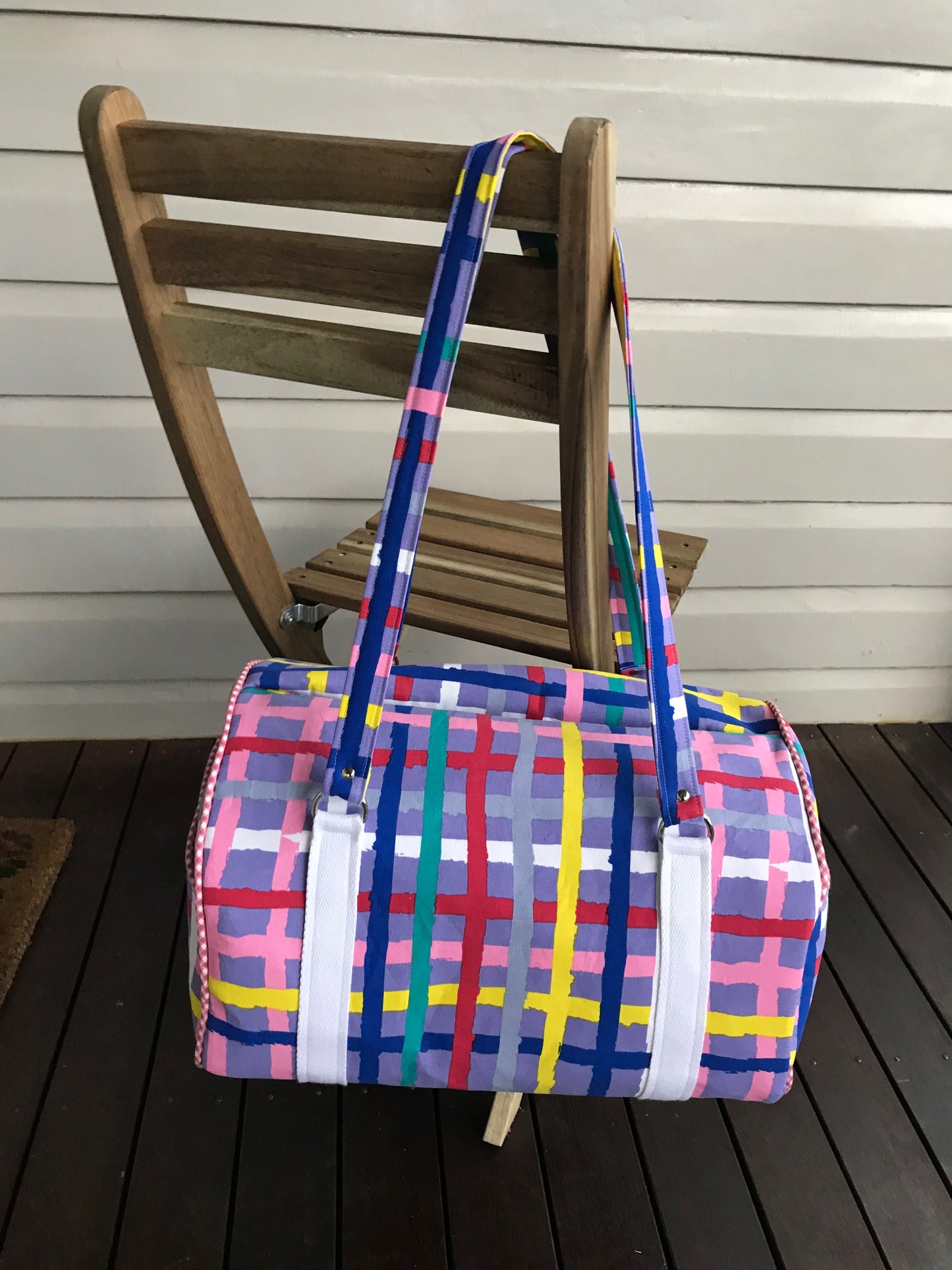 Duffle Bag - Cheery Checks