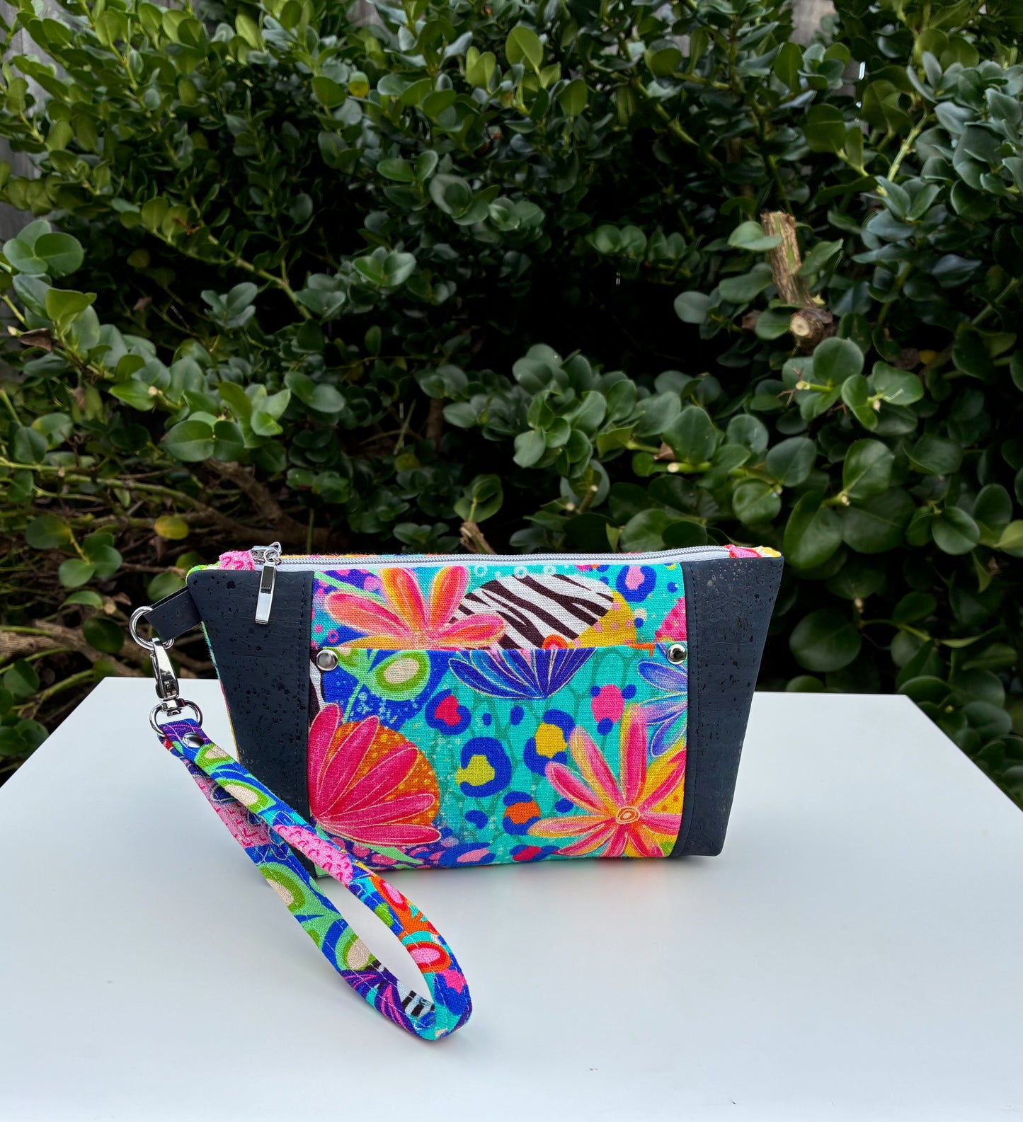 Norfolk Pouch - Calista Bright Floral (Ladybird and Roar)