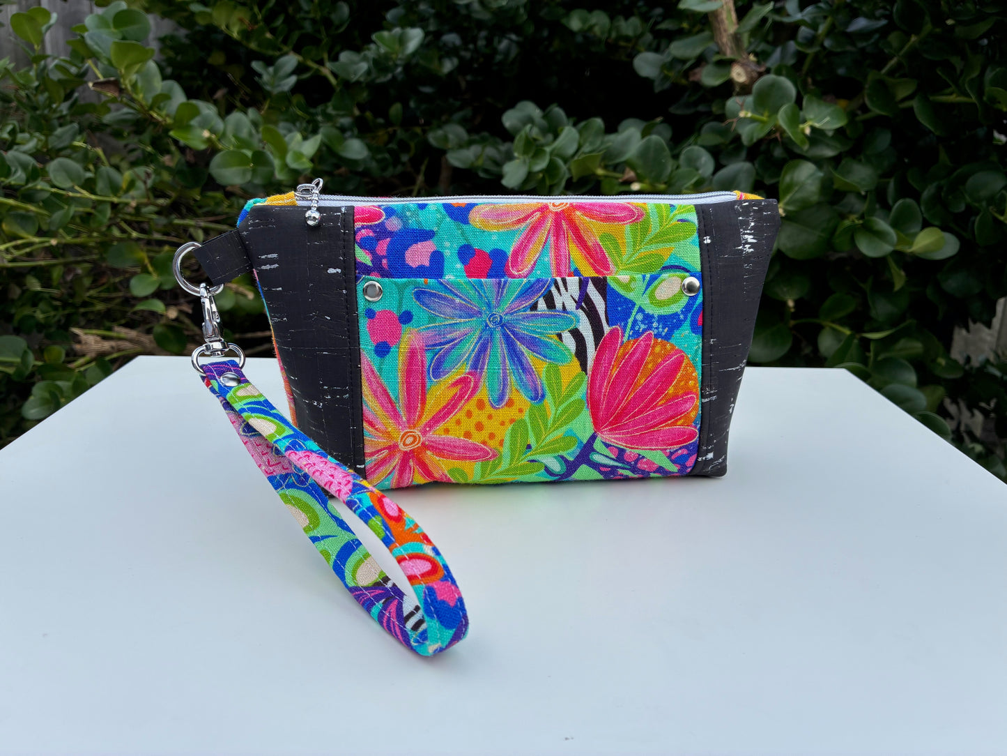 Norfolk Pouch - Calista Bright Floral (Ladybird and Roar)