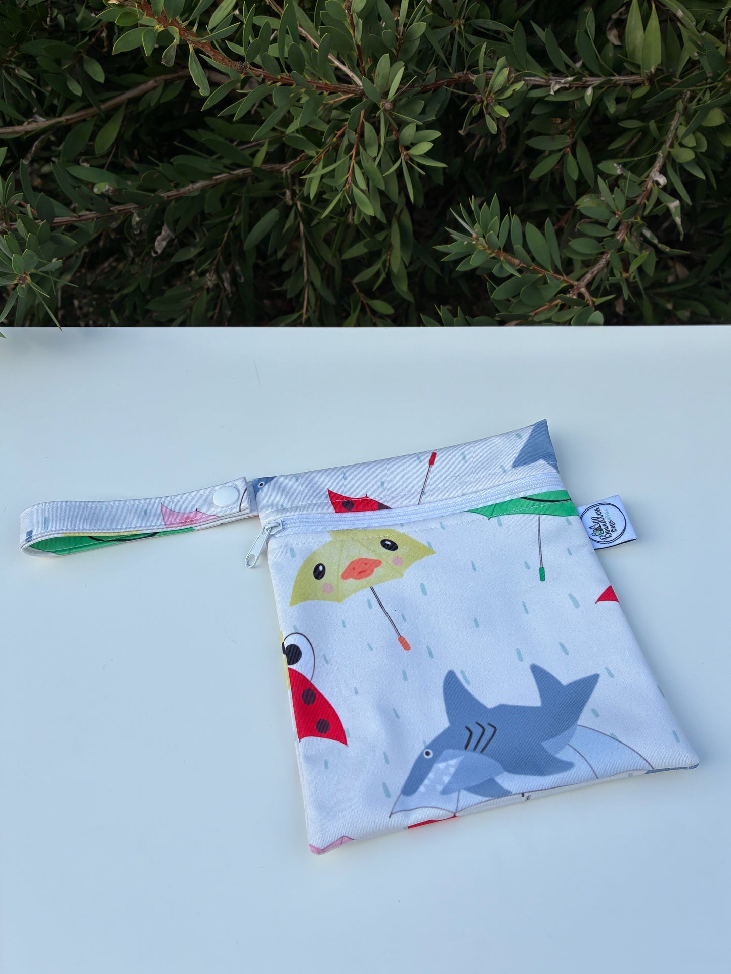 Water-resistant wet bags - Bugs and Brollies (Toto and Dotty Designs)