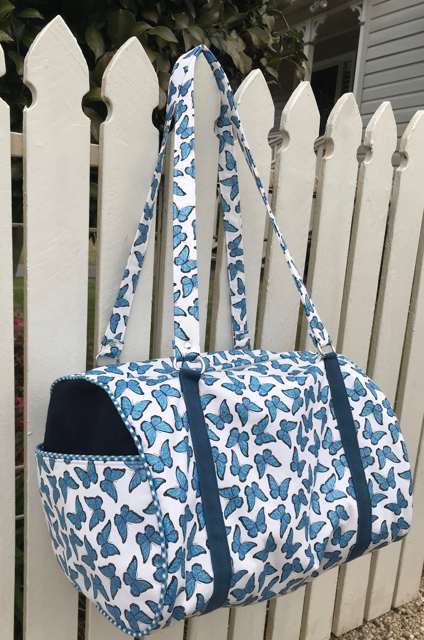 Duffle Bag - Sparkly Butterflies