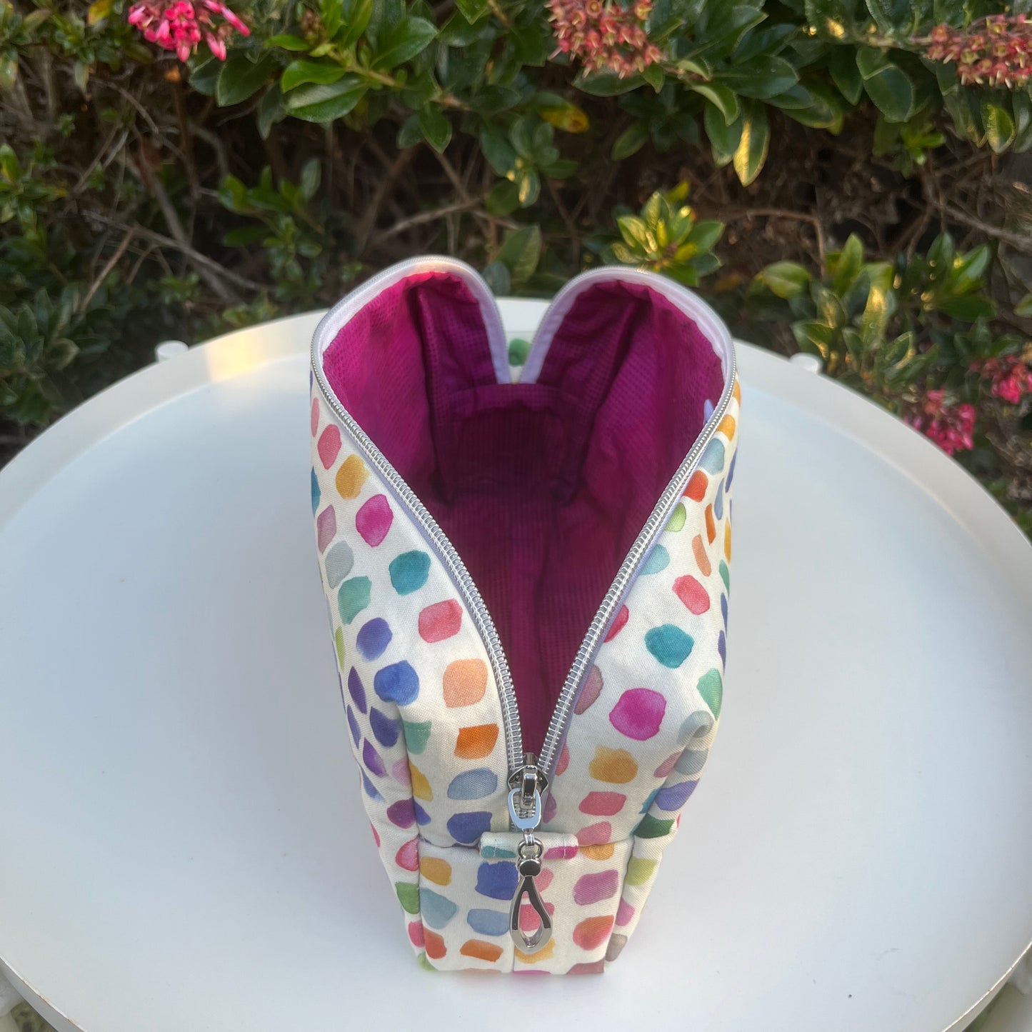 Bilby Pouch - Flowers Wee Colour Library Multi Bluebellgray (Lewis & Irene)