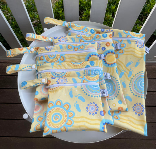 Water-resistant wet bags - Childhood (Huckleberry Digital)