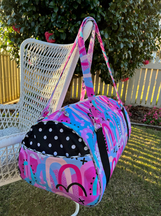 Duffle Bag - Pink Wonderland (Wonderland Design Co)