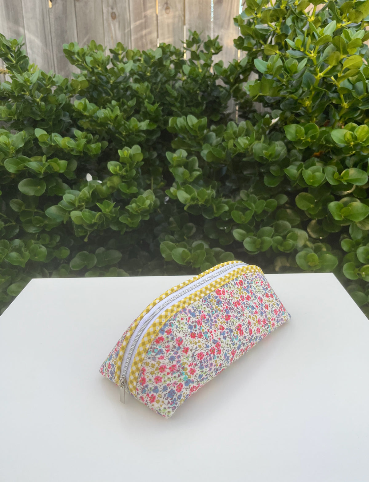 Quilted Trixie Zip Pouch – Phoebe Multi (Liberty of London)