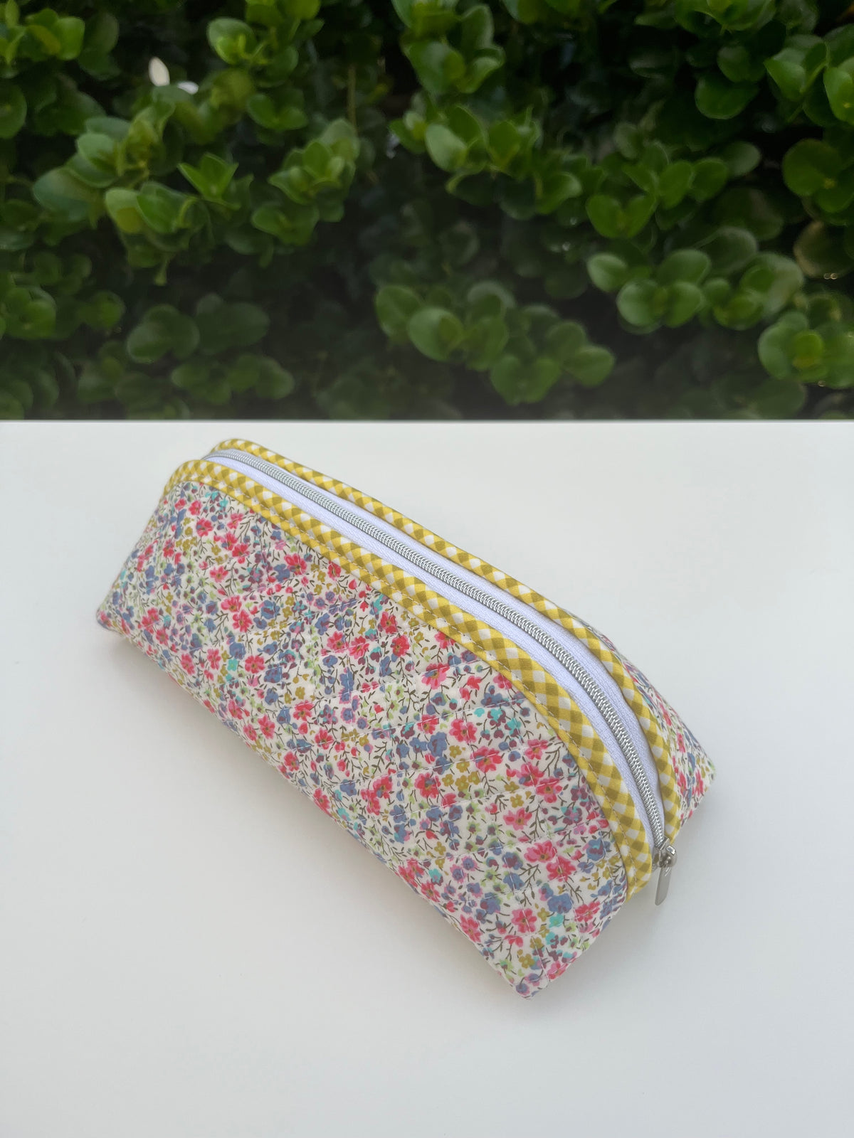 Quilted Trixie Zip Pouch – Phoebe Multi (Liberty of London)