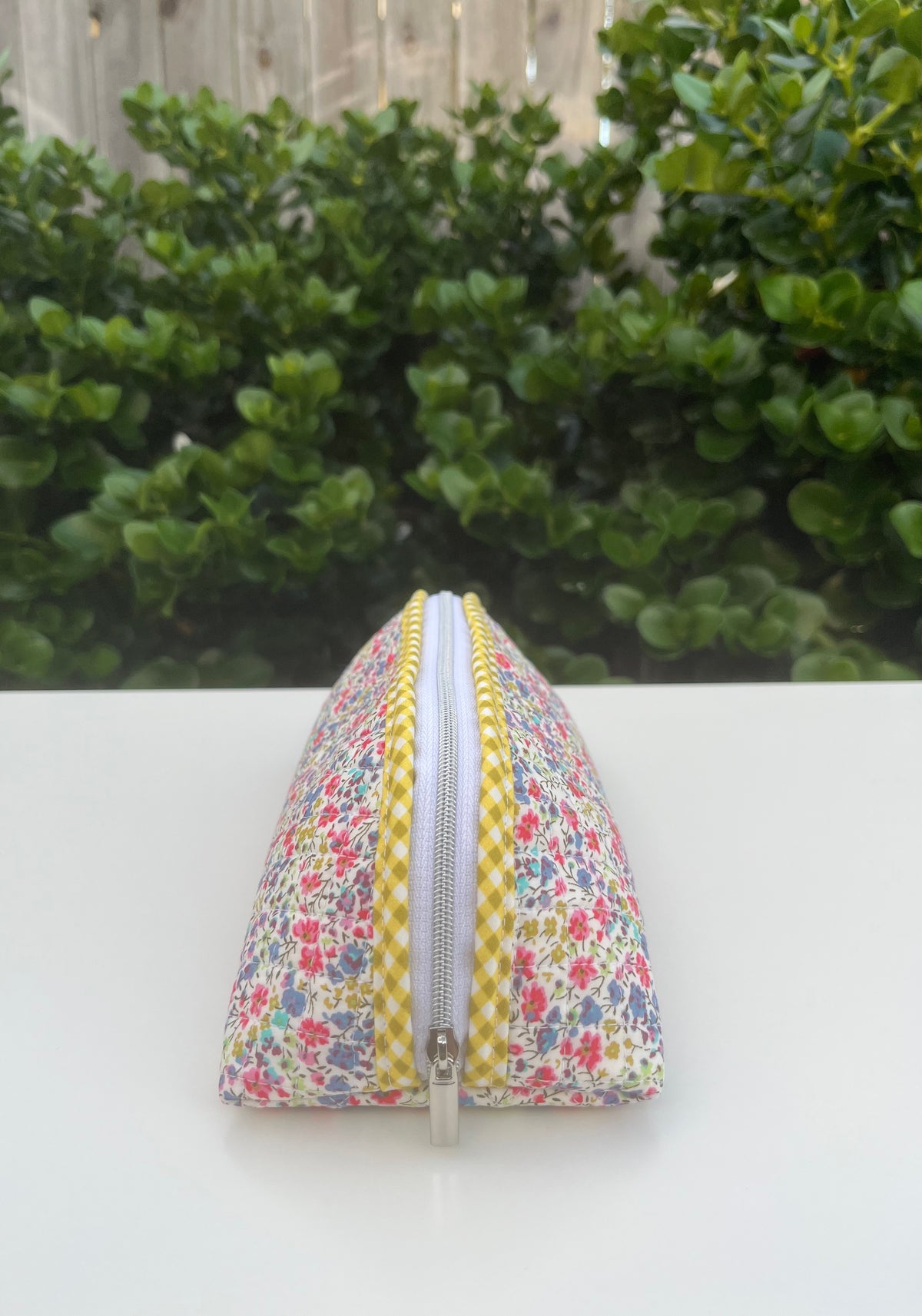 Quilted Trixie Zip Pouch – Phoebe Multi (Liberty of London)