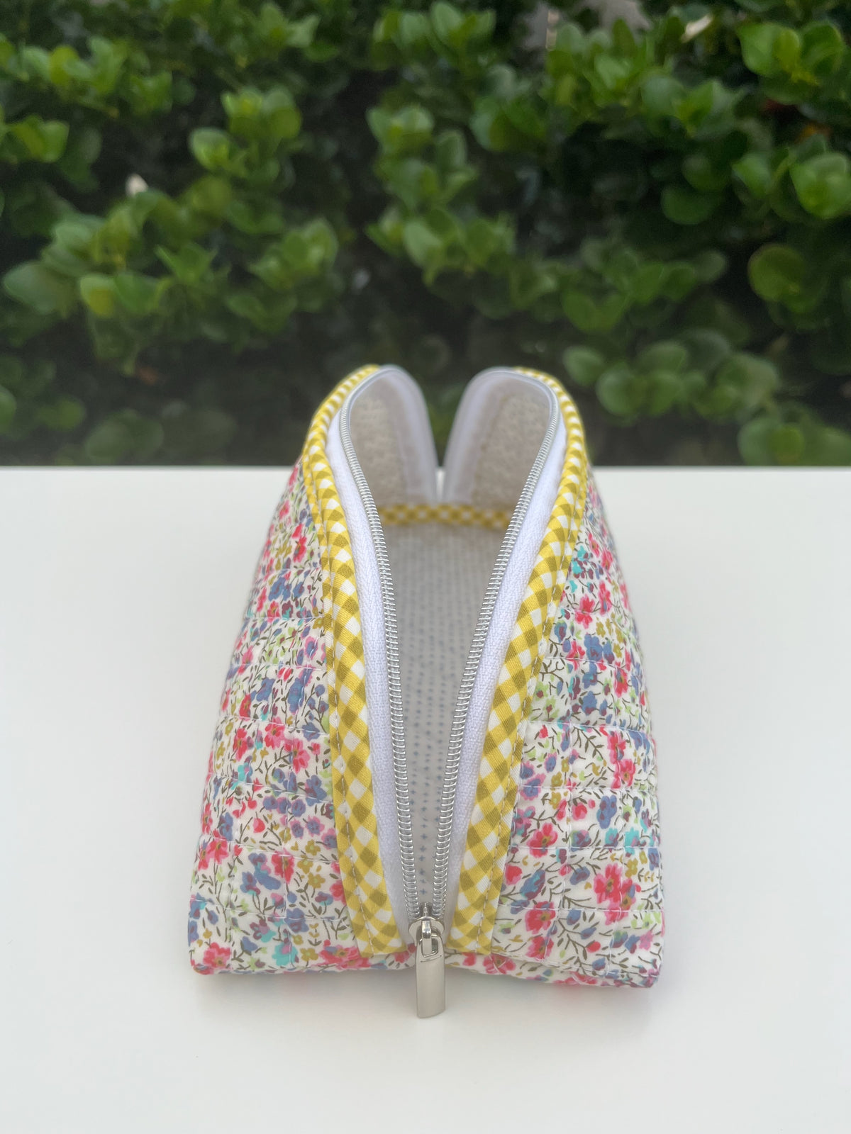 Quilted Trixie Zip Pouch – Phoebe Multi (Liberty of London)