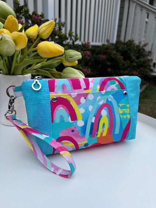Norfolk Pouch - Crash Bang Rainbow (Wonderland Design Co)