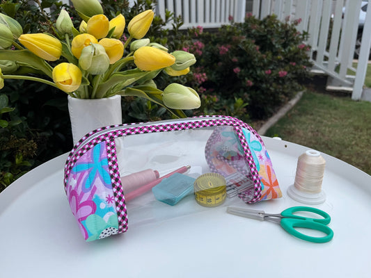 Clearly Trixie pouch - Spring Bloom (Wonderland Design Co)