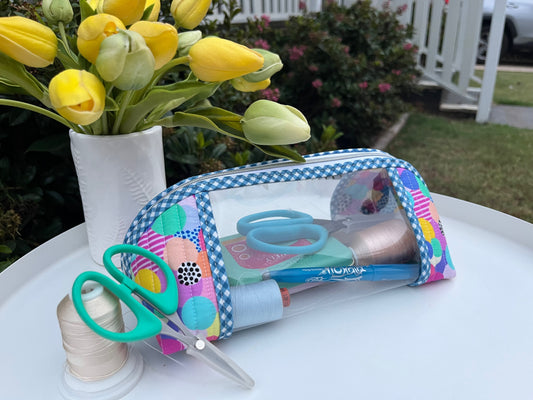 Clearly Trixie pouch - Love Bubble (Wonderland Design Co)